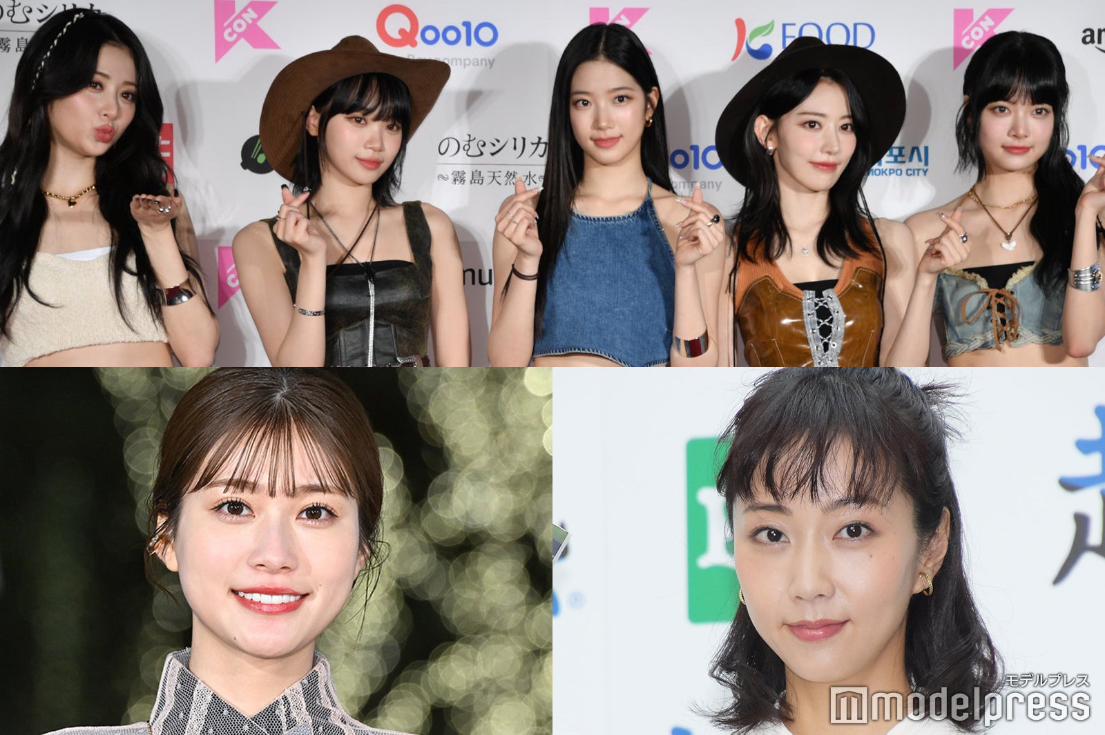 「セクシー田中さん」木南晴夏＆生見愛瑠、LE SSERAFIMライブ参戦 記念写真公開に反響続々「全員可愛い」「ビジュが強すぎる」