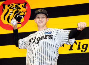 阪神・ドラ5能登 「天下無双」の投手になる！人気漫画「バガボンド」の言葉が支え 背番号55「自分の番号にできるよう」