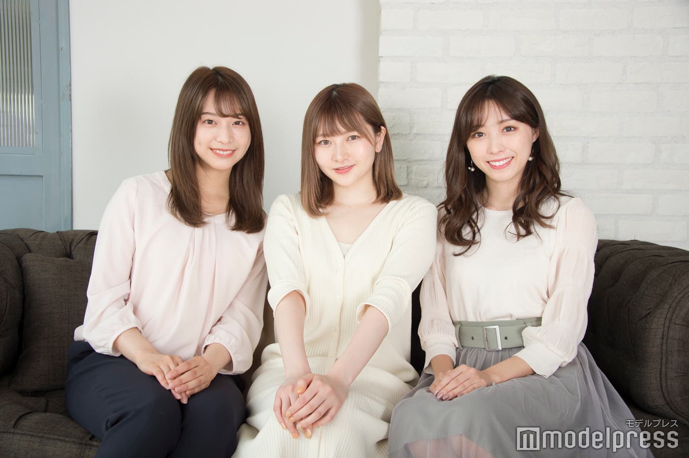 (左から)山口清香さん、尾形春水さん、依田奈波さん(C)モデルプレス
