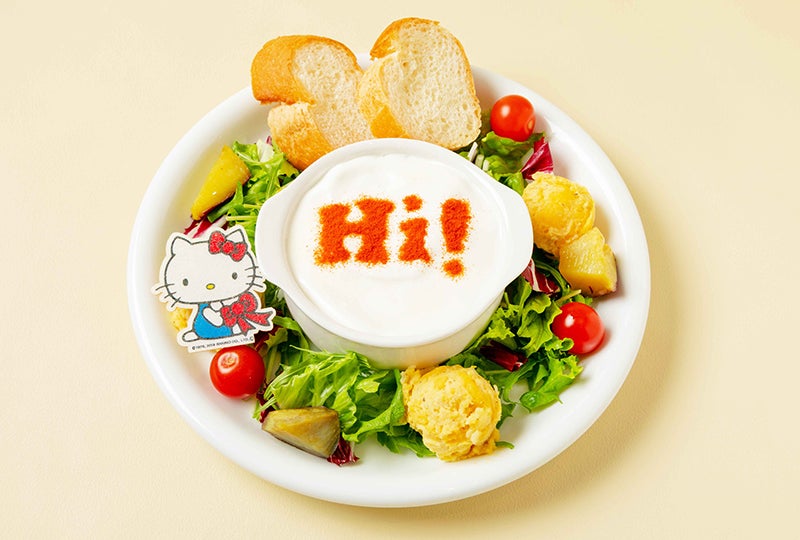 ハローキティのHi！ビーフシチュープレート¥1,500／画像提供：サンリオ
