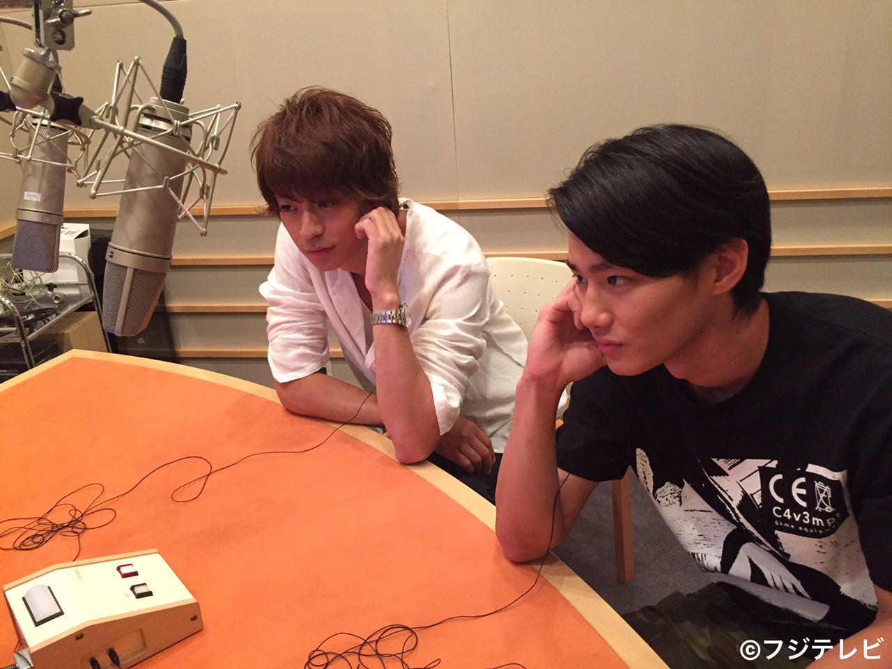 副音声を行った三浦翔平＆野村周平／画像提供：フジテレビ