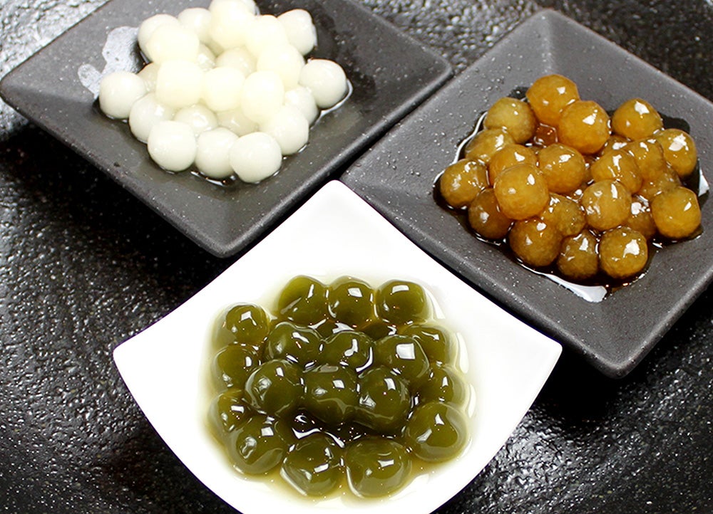 日本茶を練りこんだ 独自の生タピオカ／画像提供：LIFEstyle