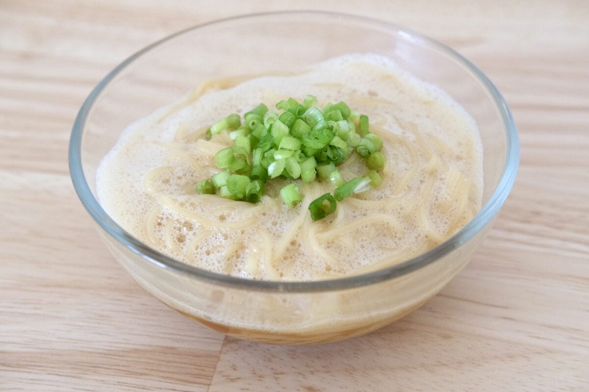 家事ヤロウ　ふわふわ卵かけそうめん