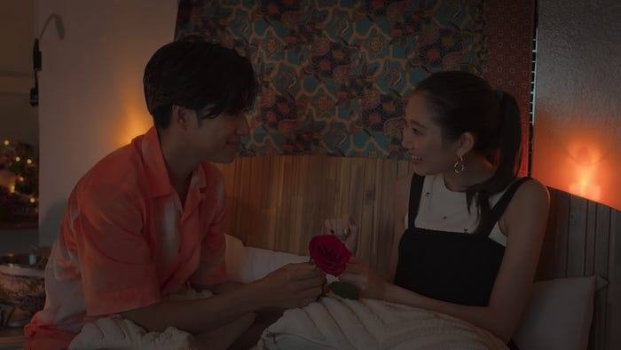 久次米一輝、小田美夢『バチェラー・ジャパン』シーズン6エピソード4(C)2025 Warner Bros. International Television Production Limited. All Rights Reserved