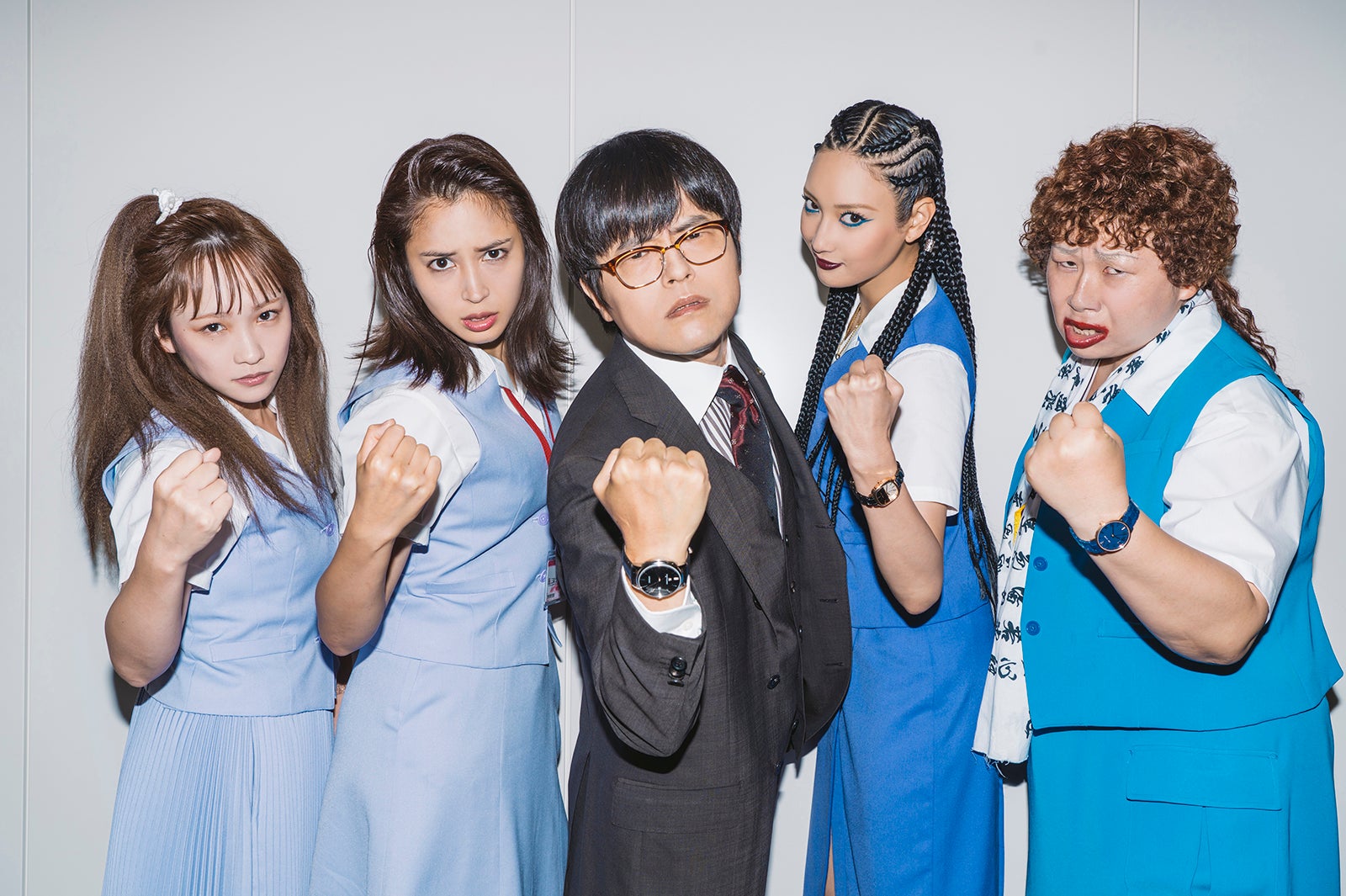 イベントで公開されたメイキング写真（C）2021「地獄の花園」製作委員会