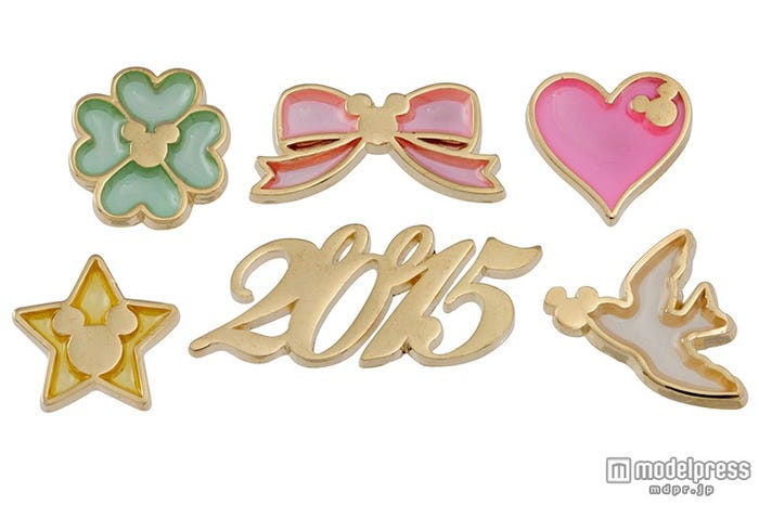 ラッキーアイコン(オプショナルアイテム)各¥300/(C)Disney