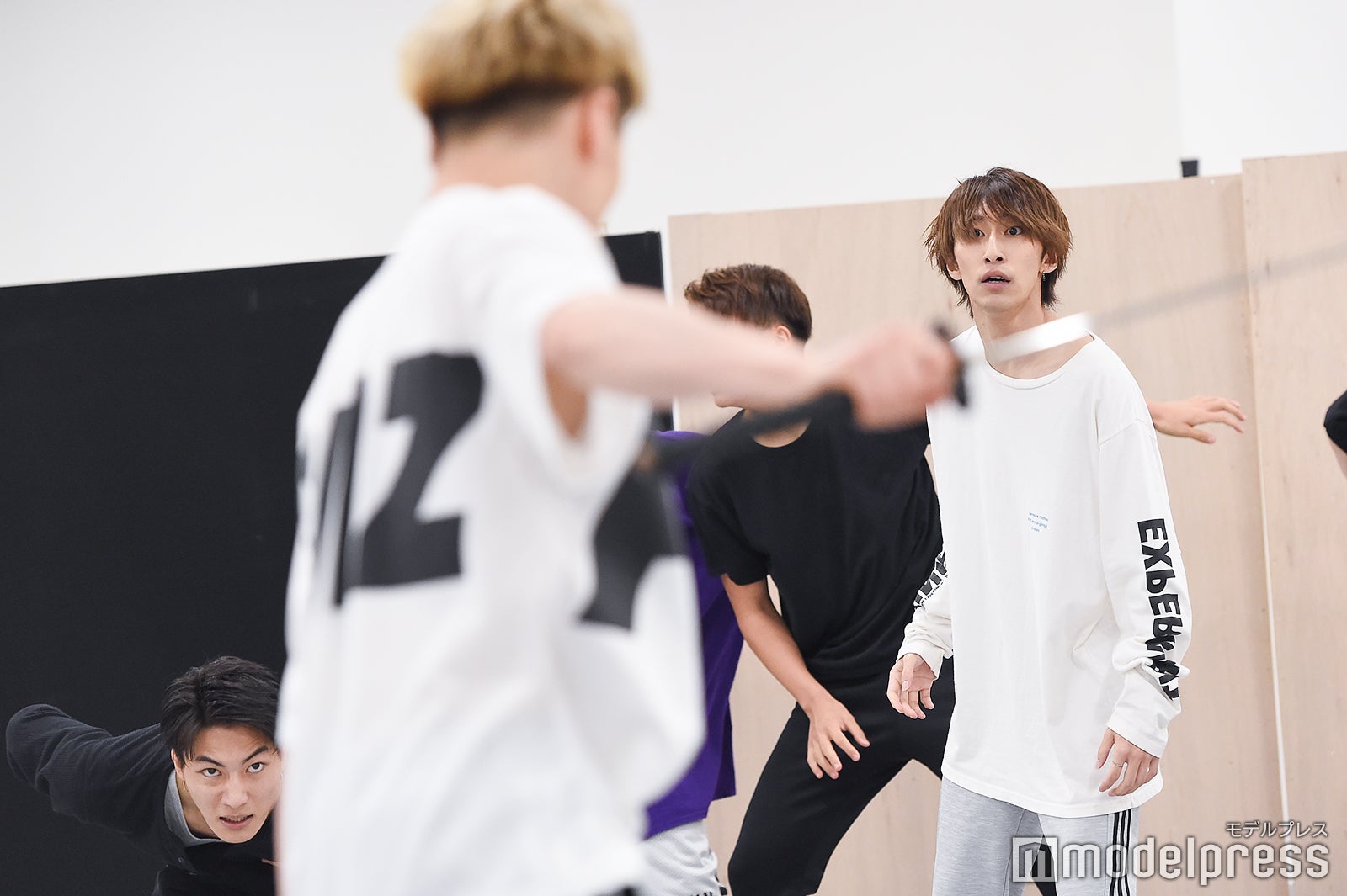 稽古中の様子（C）モデルプレス