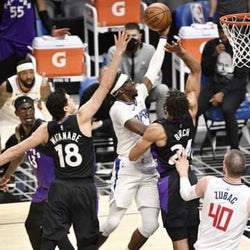 渡辺雄太、最長30分超で6得点 NBA、2度目の先発出場