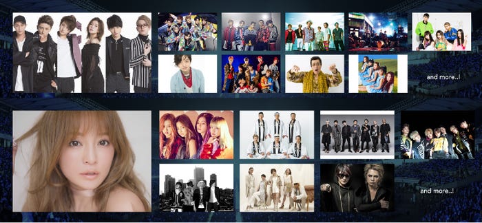 「a-nation」出演者第1弾18組発表/提供画像