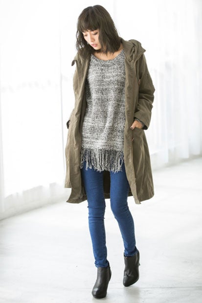 ブークレフリンジニットトップス「Re:EDIT by GALSTAR」2,998円（税込）／画像提供：Re:EDIT by GALSTAR