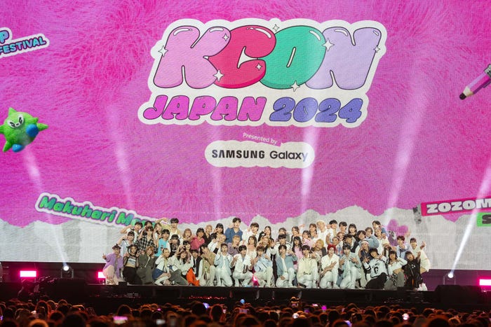 ZEROBASEONE「KCON JAPAN 2024」(C)CJ ENM Co., Ltd, All Rights Reserved
