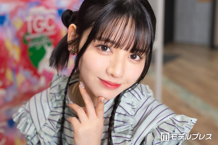 FRUITS ZIPPER鎮西寿々歌、現在に活きる「天てれ」時代の経験 グループ活動は「怖いものがない」＜「TGC熊本」フィッティングに潜入＞