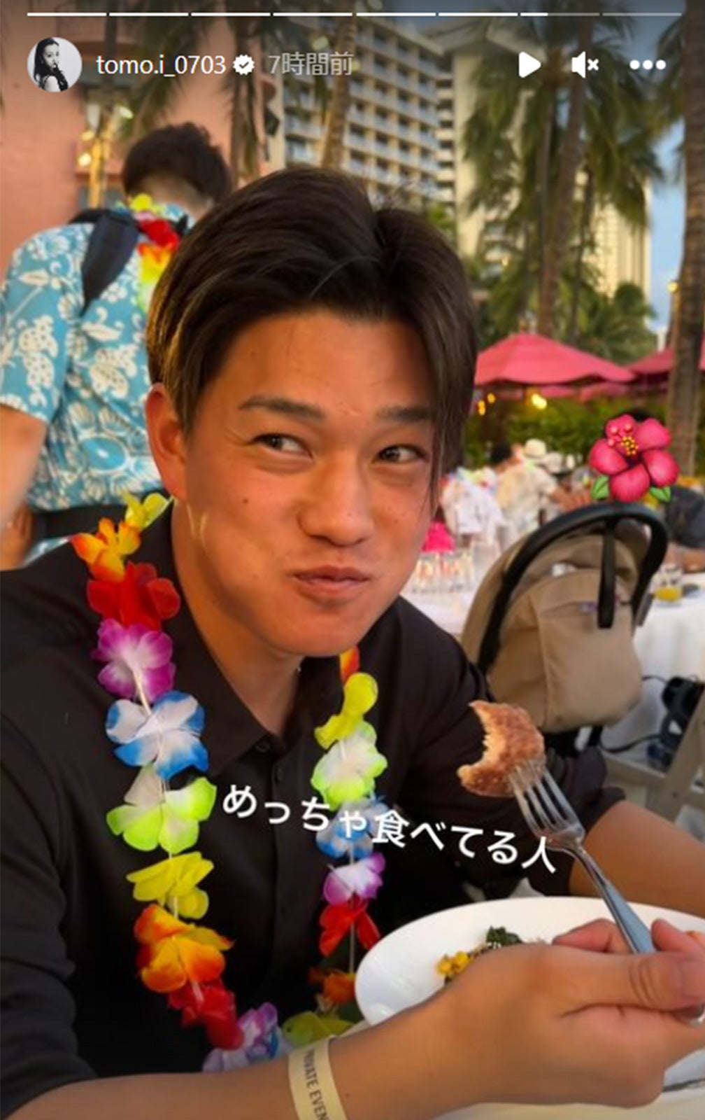 板野友美公式Instagramストーリーズより