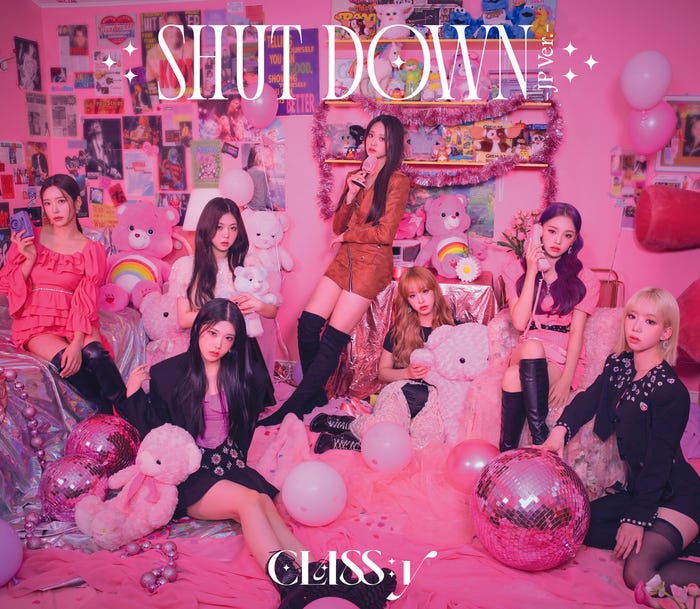 CLASS:y/日本デビューシングル「SHUT DOWN -JP Ver.-」アートワーク 初回盤(提供写真)