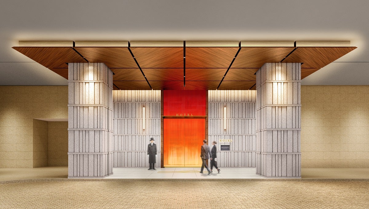 ホテル正面玄関イメージ／提供画像：JR西日本ホテルズ