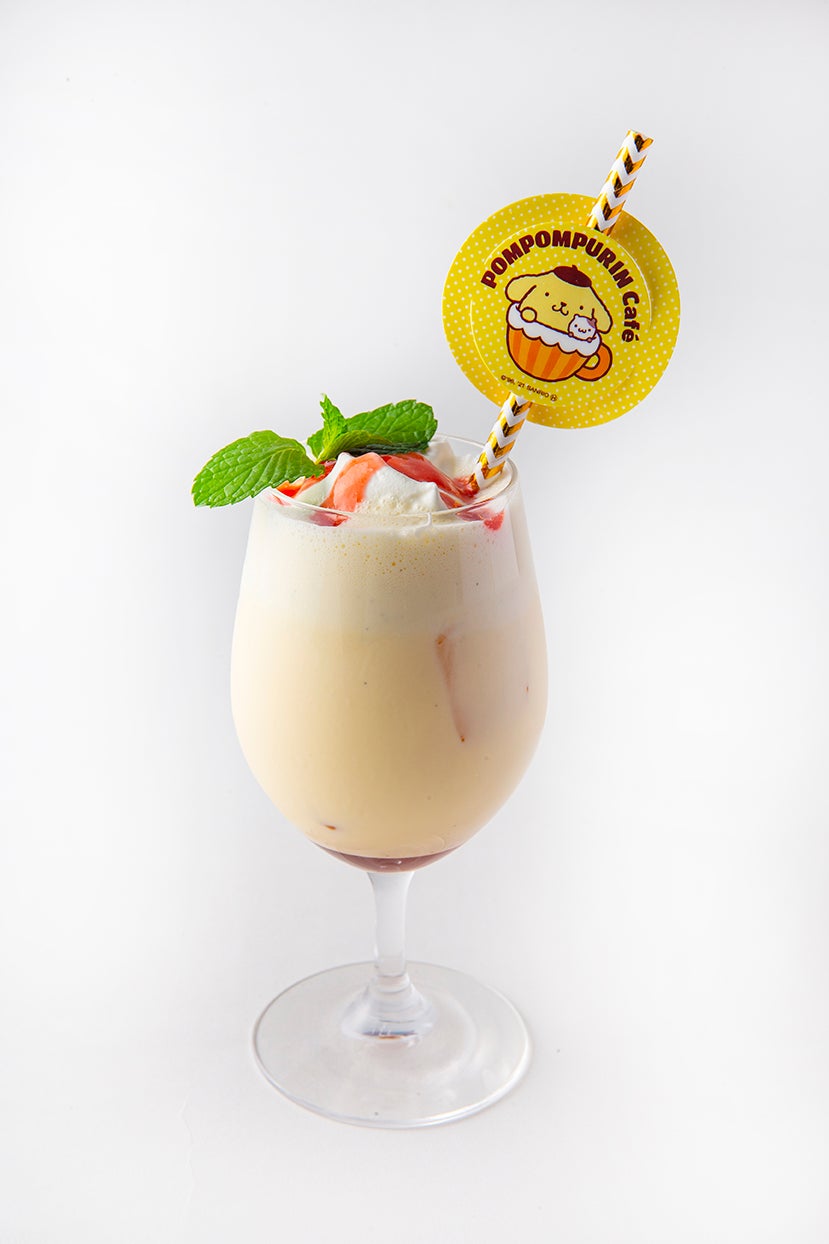 ポムポムプリンのプリンジュース　730円 （提供画像）