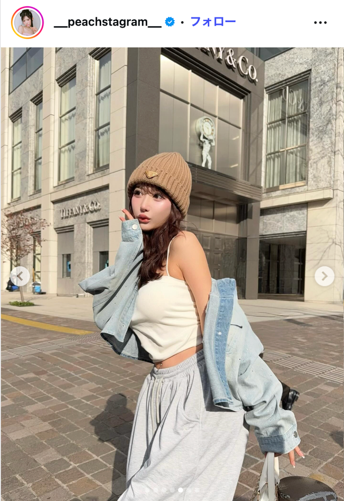 伊藤桃々Instagramより