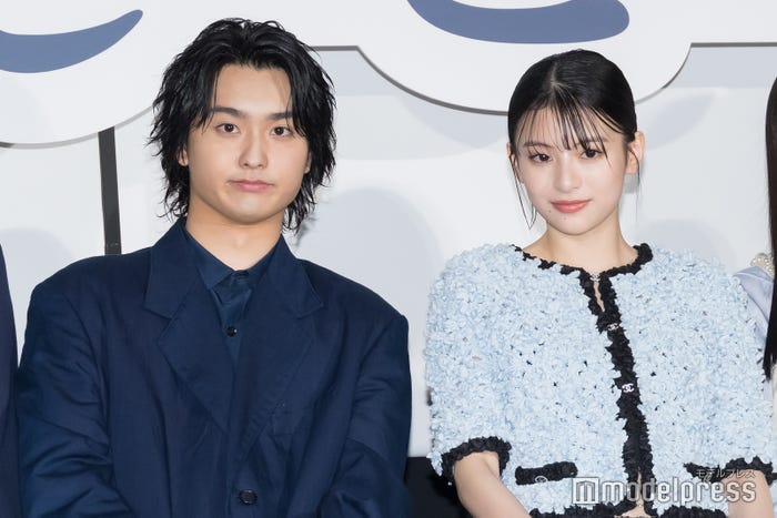 映画『か「」く「」し「」ご「」と「』で主演を務める奥平大兼、出口夏希(C)モデルプレス