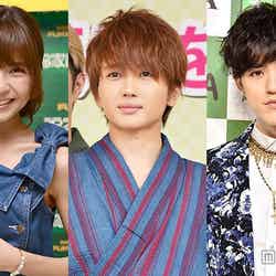 （左から）AAA・宇野実彩子、西島隆弘、末吉秀太が語った“夢を叶える秘訣”【モデルプレス】