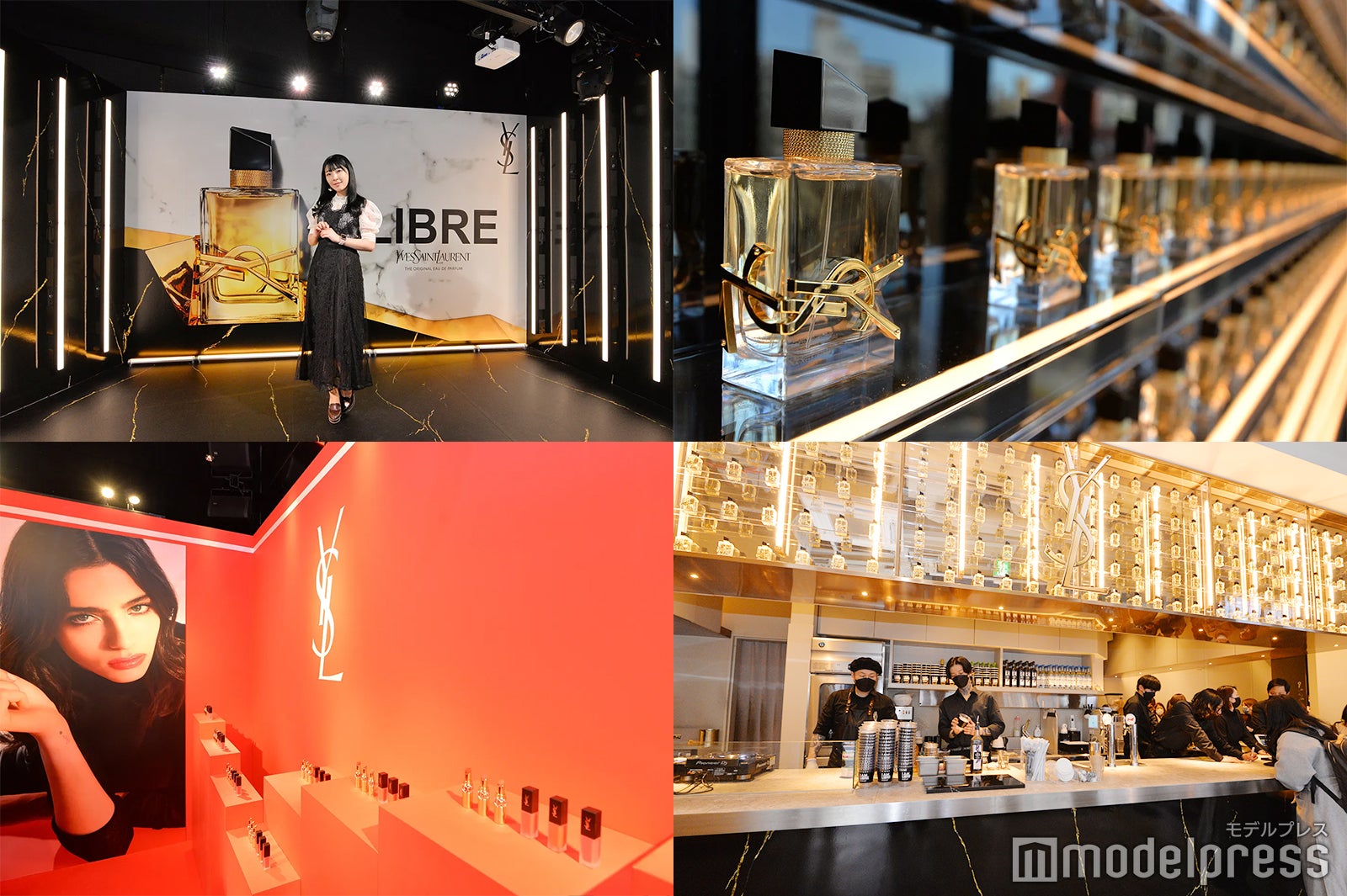 YSL香水「LIBRE」初の大型イベントに服部彩香と潜入！“特別なオーラを纏う”香りの世界を体感