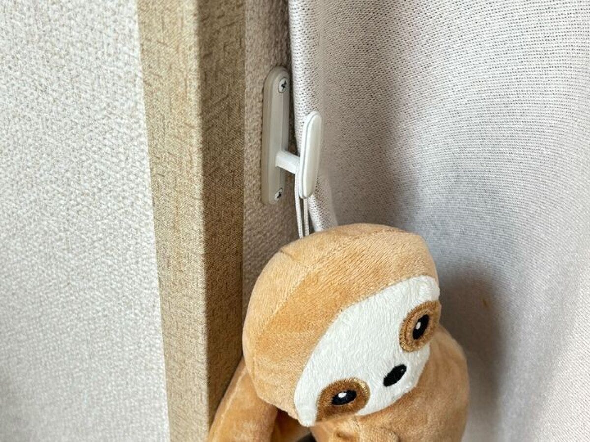 アニマルカーテンタッセル（ナマケモノ）　ダイソー　紐