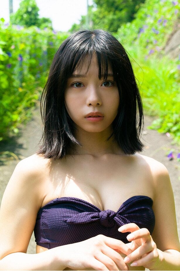 ナナランド峰島こまき 1st写真集で下着カットに初挑戦 故郷 静岡の実家での撮影も モデルプレス