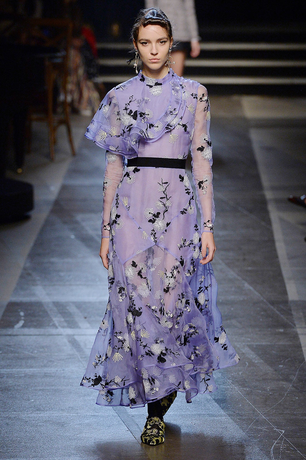 「Erdem」ロンドンファッションウィークSpring／Summer 2018より（Photo by Getty Images）