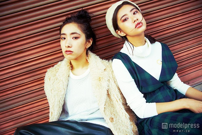 中田クルミ、中田みのりが着こなすリラックスファッション「GERME」