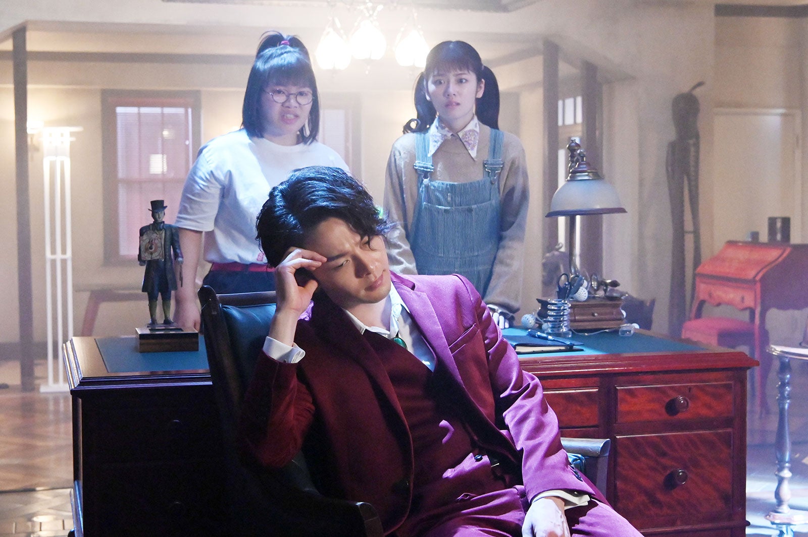 富田望生、小芝風花、中村倫也（C）日本テレビ