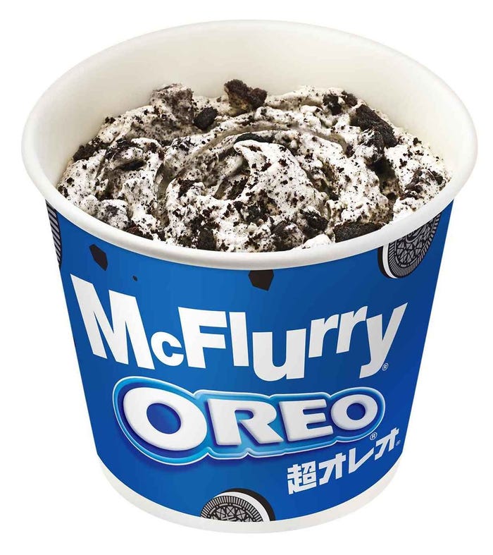 マックフルーリー 超オレオ(R)/画像提供:日本マクドナルド株式会社