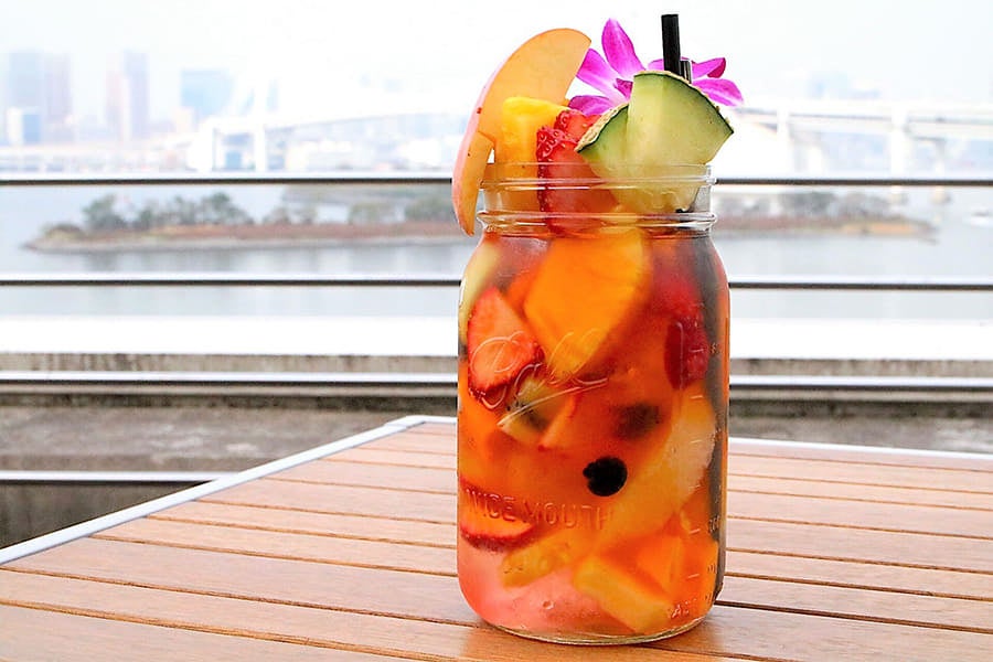 NORTHSHORE CAFÉ ＆ DAINING アクアシティお台場店 「フルーツアイスティー」（1,100円）