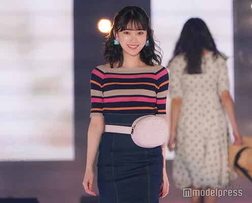 乃木坂46堀未央奈の“キス顔”に会場胸キュン<GirlsAward 2018 S/S >