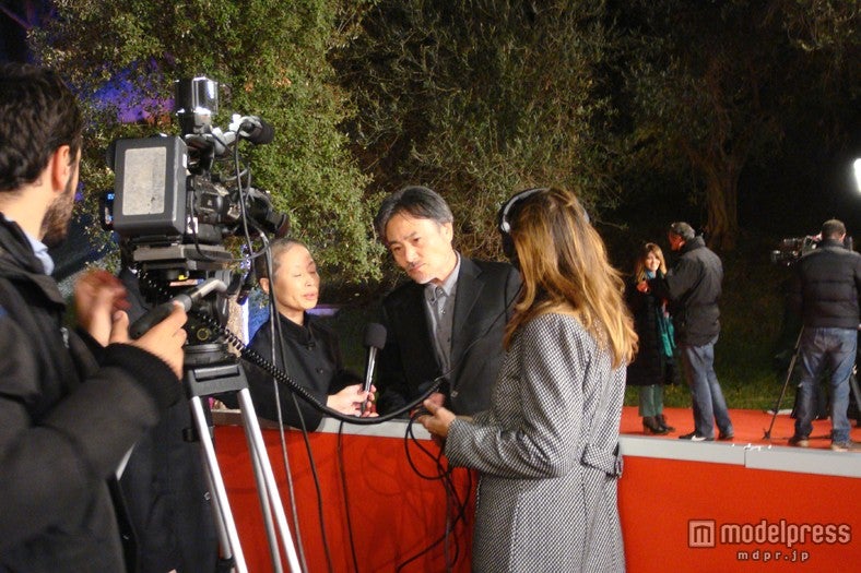 黒沢清監督／「第8回ローマ国際映画祭」レッドカーペット