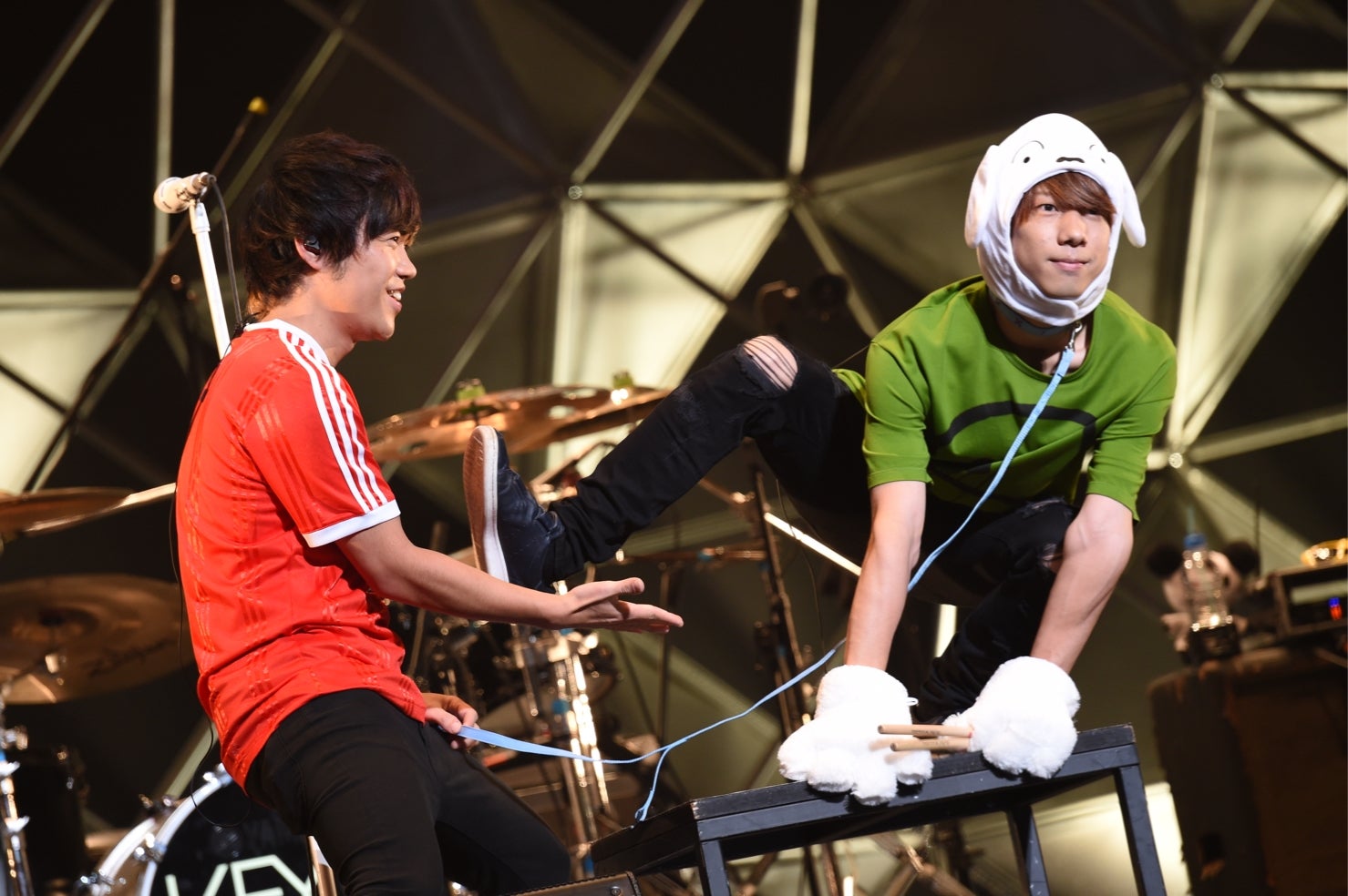 KEYTALK（C）テレビ朝日 ドリームフェスティバル 2017／写真：岸田哲平
