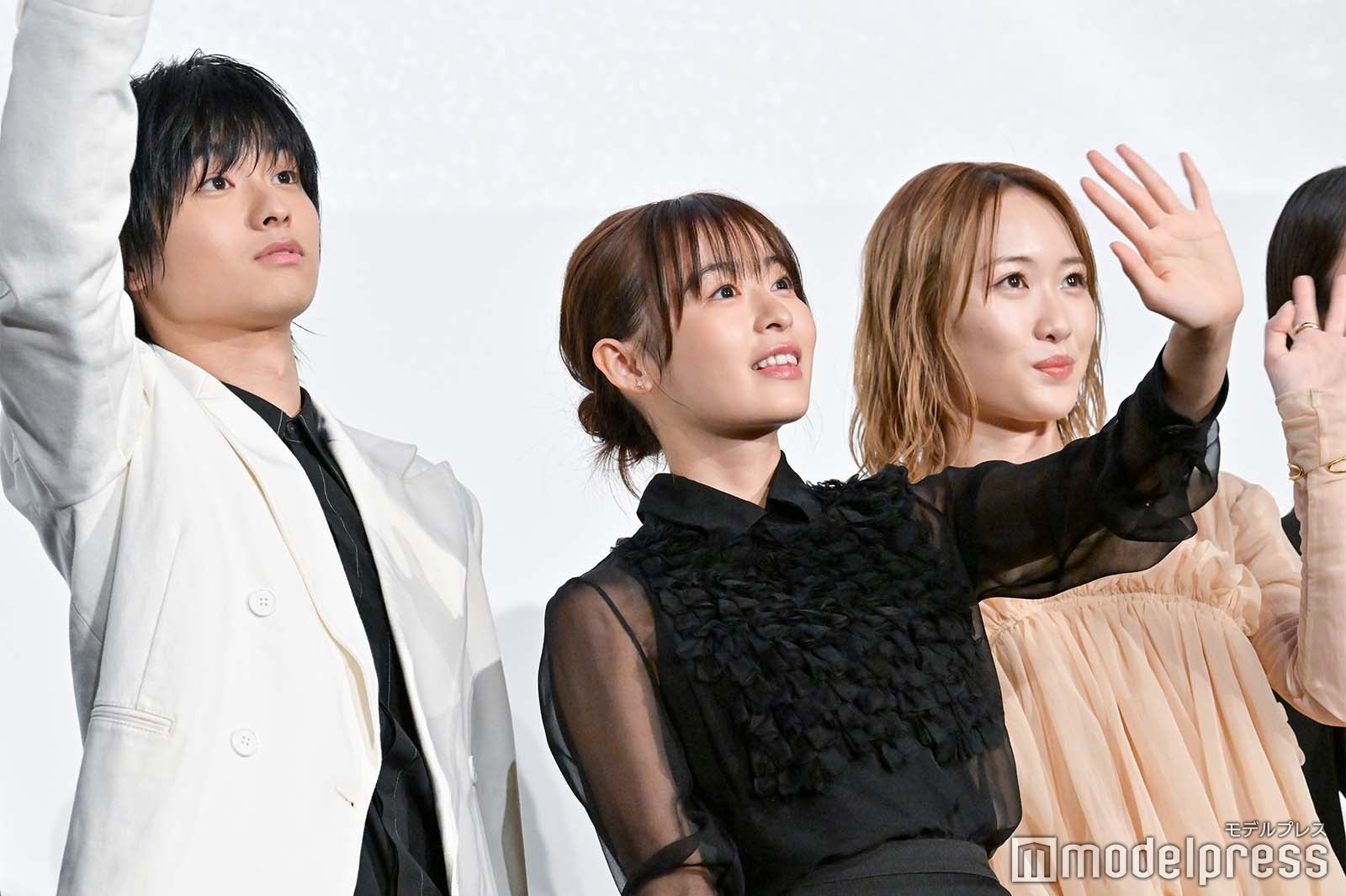 奥平大兼、森七菜、工藤遥（C）モデルプレス