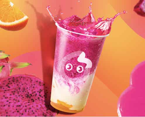 CoCo都可「トロピカルドラゴンフルーツ」華やかピンク&ヨーグルトのヘルシーな味わい