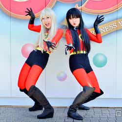 Mr.インクレディブル(左より:もずく、ラビ)