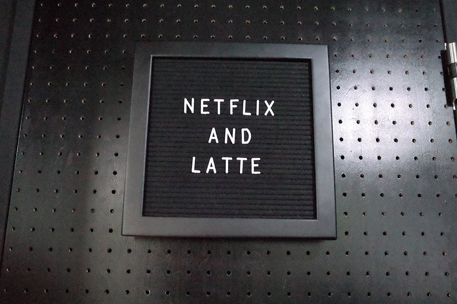 THE LATTE TOKYO 店内