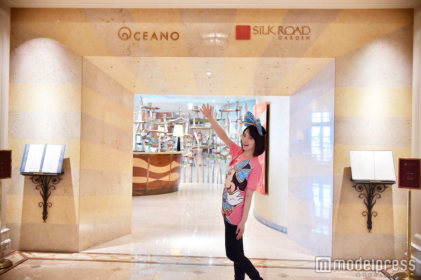 「オチェーアノ」／「東京ディズニーシー15周年“ザ・イヤー・オブ・ウィッシュ”」（モデル：堀瑞希）／（C）モデルプレス