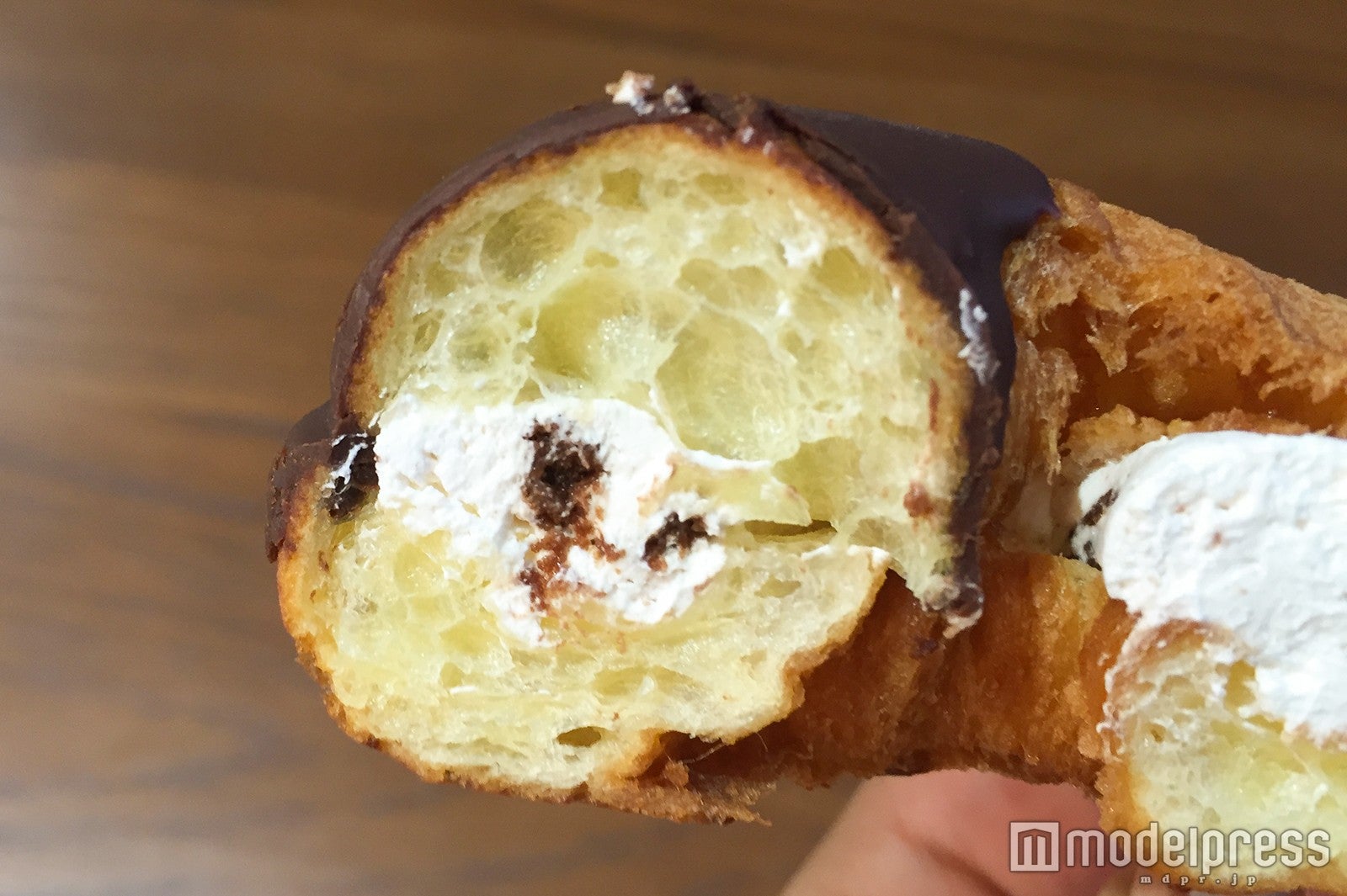 チョコクッキーを使ったクリーム（C）モデルプレス