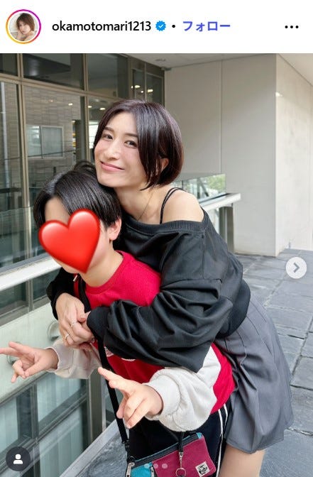 おかもとまりInstagramより