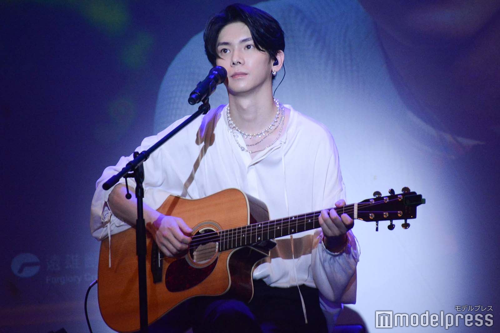 “アジア注目の美男子”YU、日本初ファンイベント ギター弾き語り・ファンサービス満載で感謝届ける