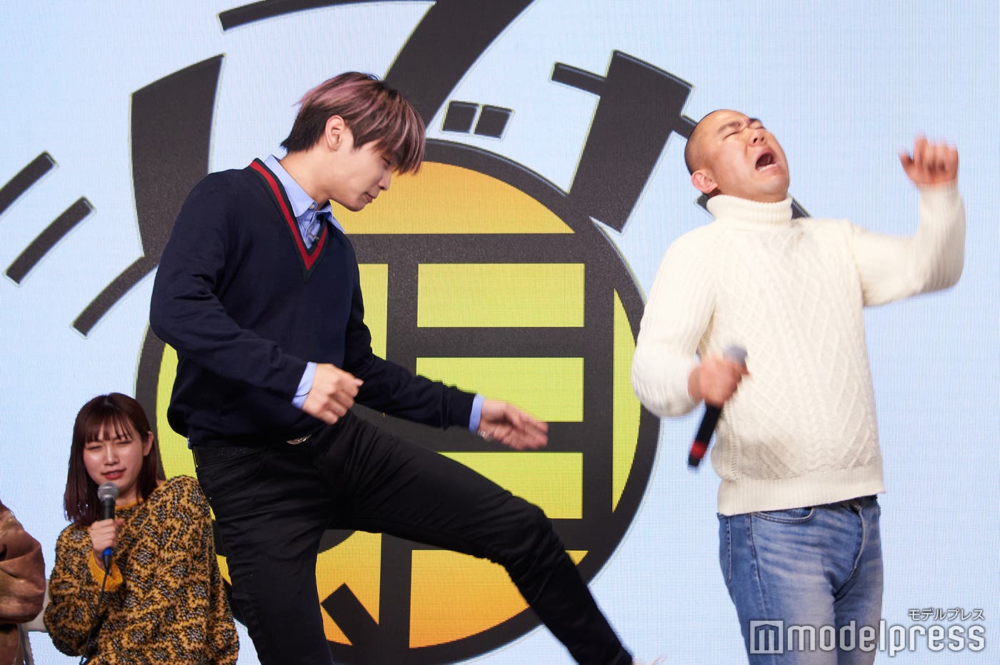 RENYAのキックに悶絶 (C)モデルプレス