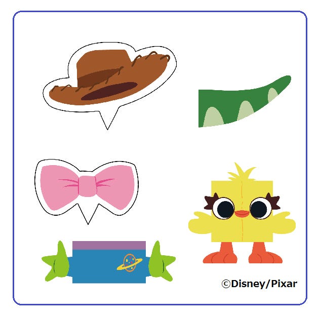 トイ・ストーリー/パレット8/画像提供:B‐Rサーティワン アイスクリーム