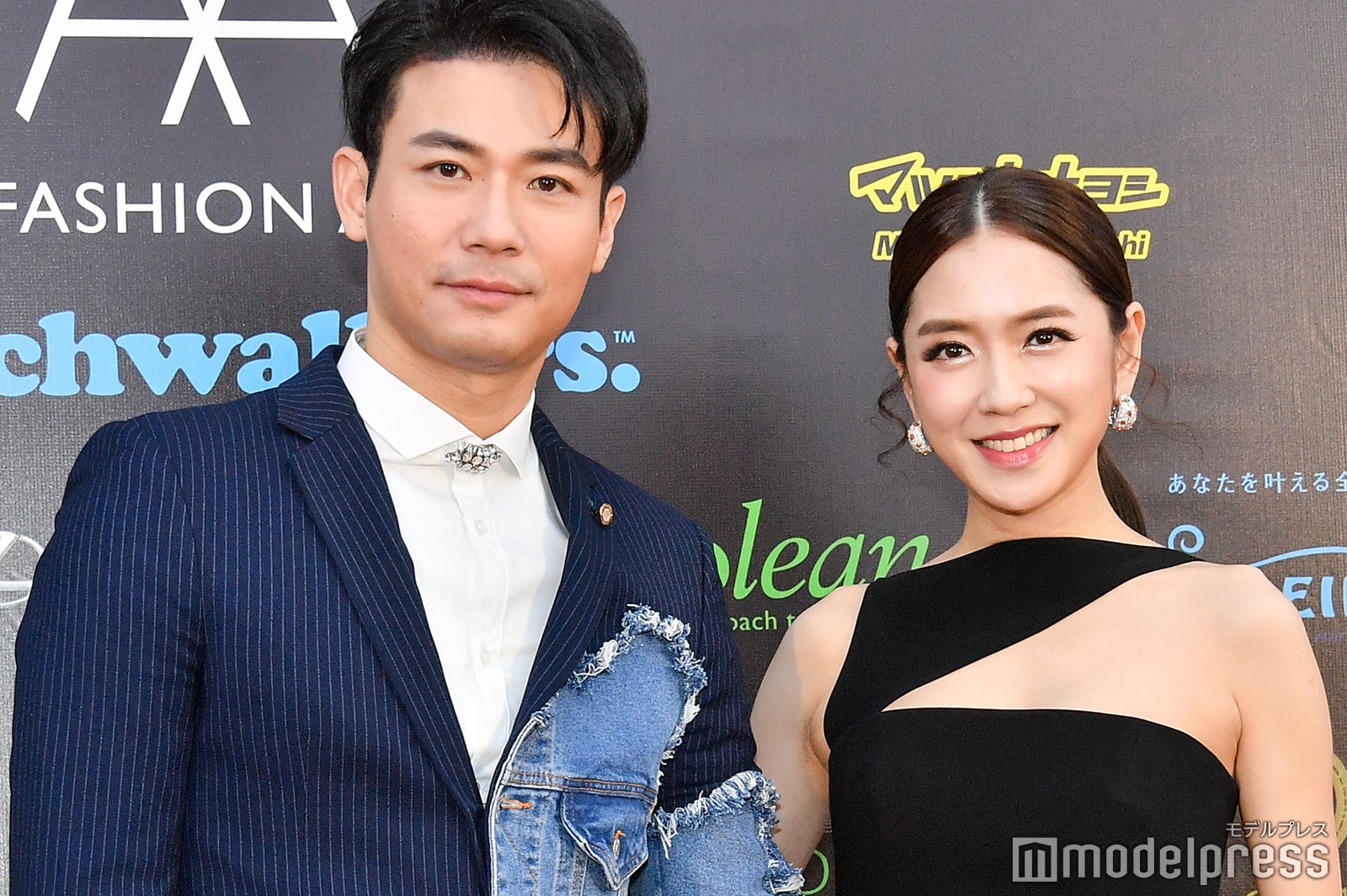 劉傑中、楊千霈 （C）モデルプレス