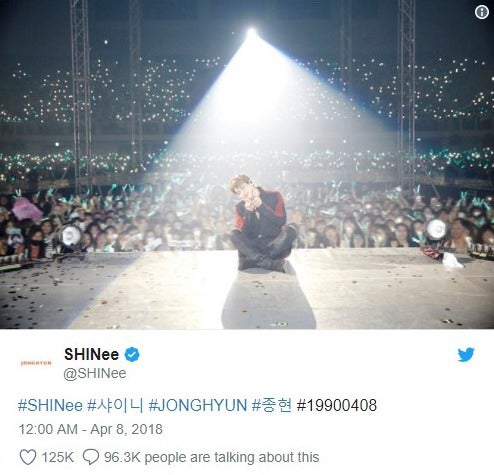 Shinee 故ジョンヒョンさん誕生日に 生まれてくれてありがとう ずっと忘れない ファンからコメント殺到 モデルプレス Shinee 故ジョンヒョンさん誕生日に 生まれてくれてありがとう ずっと忘れない ファンからコメント殺到 モデルプレス