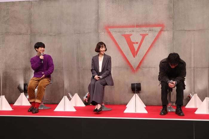 千葉雄大、木村佳乃、綾野剛(C)カンテレ