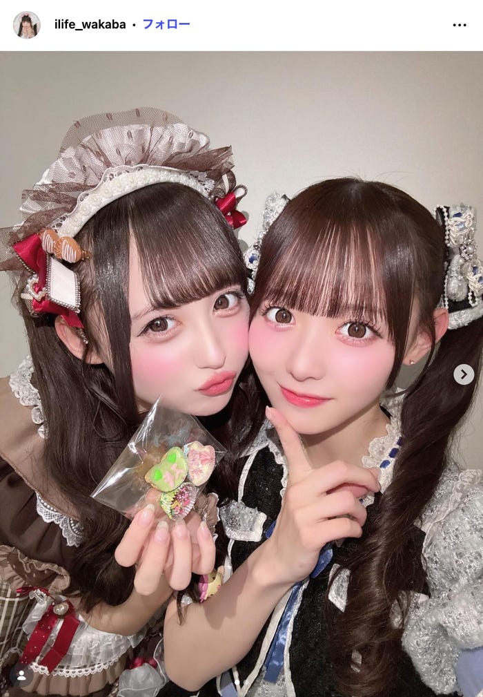 若葉のあInstagramより