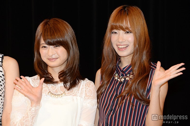 （左から）小木曽汐莉、矢神久美