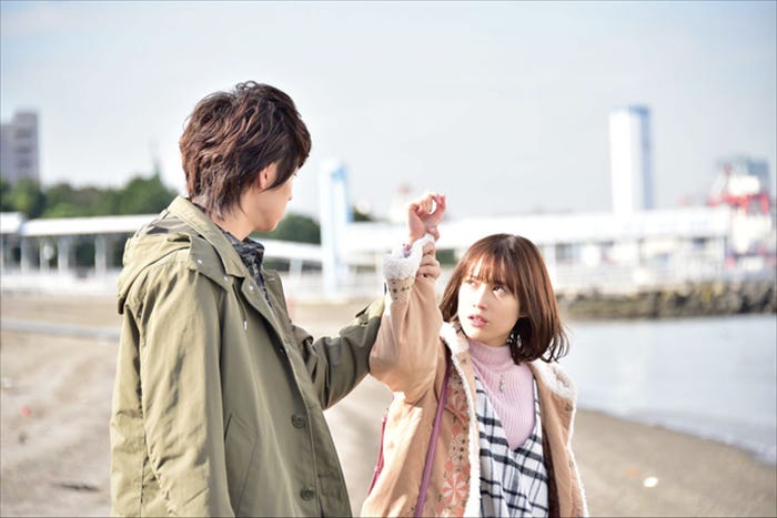 松尾太陽、中村ゆりか(C)エイベックス通信放送/フジテレビジョン